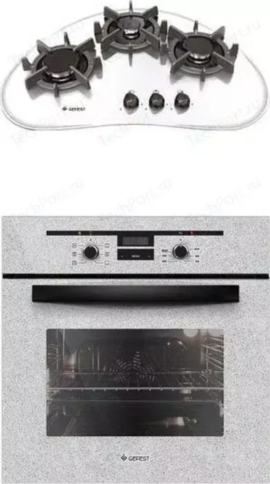 Встраиваемый комплект GEFEST СН 2120 К6 + ДА 622-02 К46