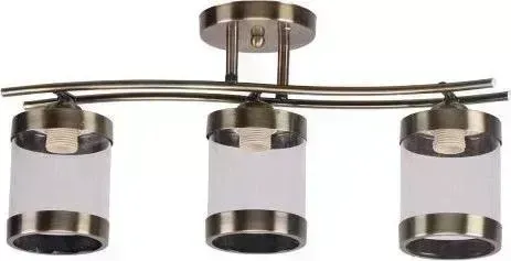 Люстра Imex потолочная MD.2386-3-S AB 3*60Вт E27