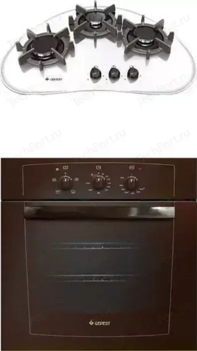 Встраиваемый комплект GEFEST СН 2120 К6 + ДГЭ 601-01 К