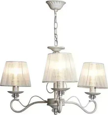 Люстра Imex подвесная MD.0747-3-P WH 3*60Вт Е27