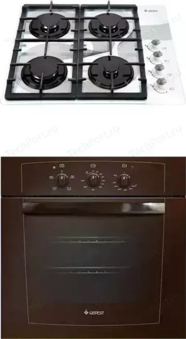 Встраиваемый комплект GEFEST СВН 2230 К28 + ДГЭ 601-01 К