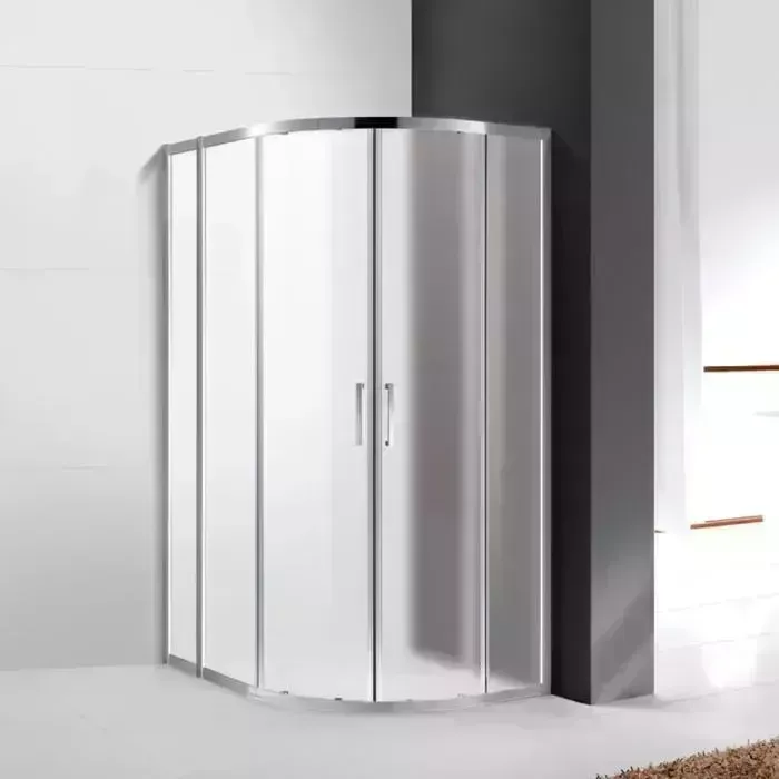 Душевой уголок CEZARES Molveno RH-2 120x100 Punto, хром (MOLVENO-RH-2-120/100-P-Cr)