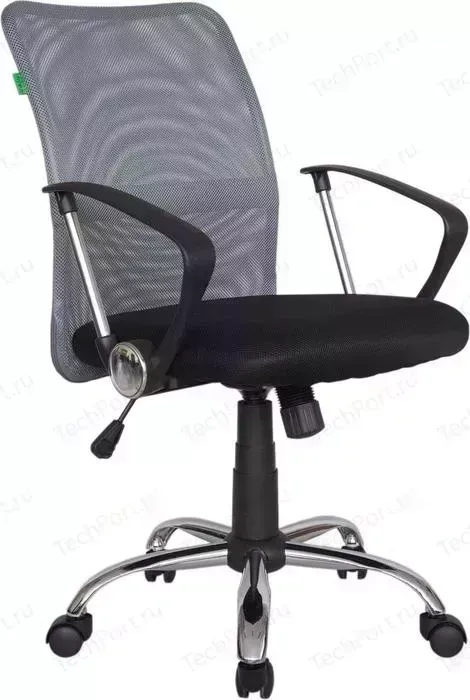 Кресло офисное Riva Chair RCH 8075 серая сетка (DW-04)