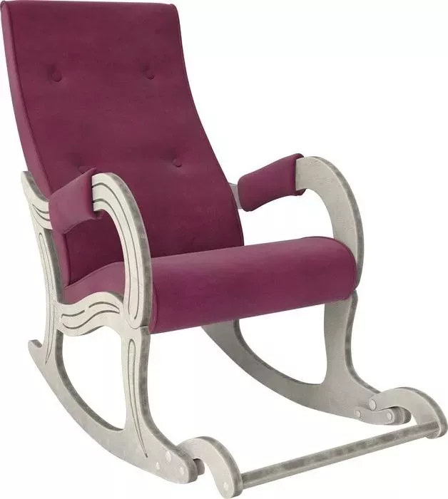 Кресло-качалка Мебель Импэкс Модель 707 дуб шампань/патина, ткань Verona cyklam