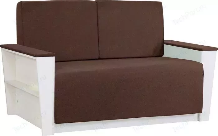 Диван Шарм-Дизайн Бруно 2 рогожка коричневый