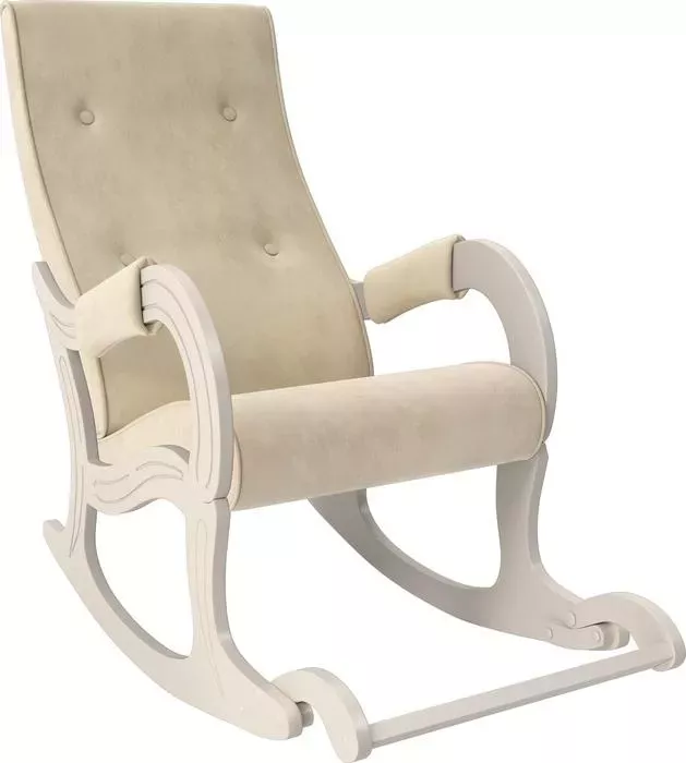 Кресло-качалка Мебель Импэкс Модель 707 дуб шампань, ткань Verona vanilla