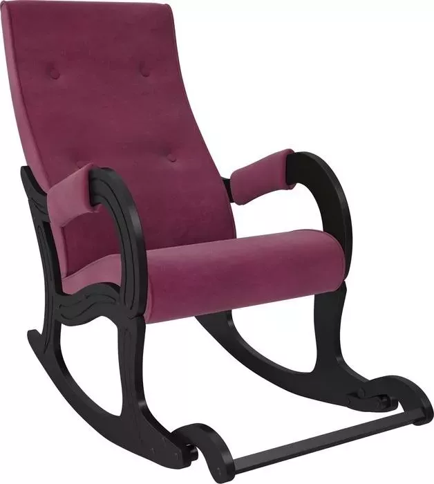 Кресло-качалка Мебель Импэкс Модель 707 венге, ткань Verona cyklam