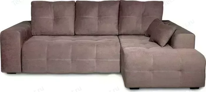 Диван угловой DИВАН Неаполь правый (Verona 74(744) dark brown) арт 60300302