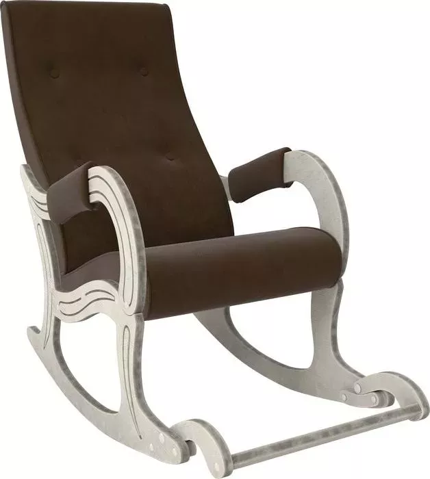 Кресло-качалка Мебель Импэкс Модель 707 дуб шампань/патина,ткань Verona brown