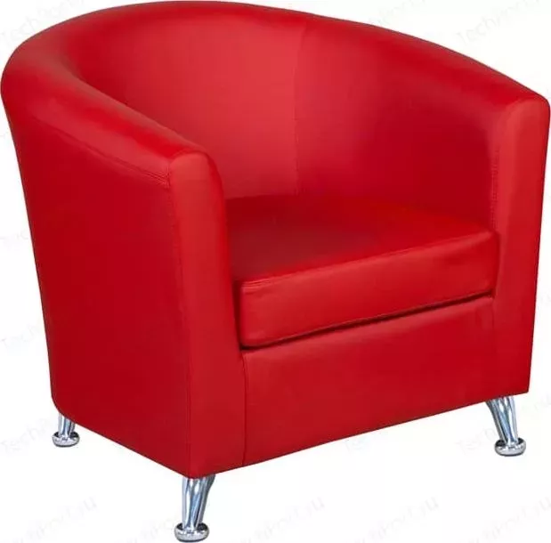 Кресло Шарм-Дизайн Евро экокожа красный