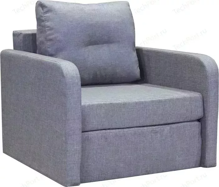 Кресло Шарм-Дизайн Бит-2 светло-серый