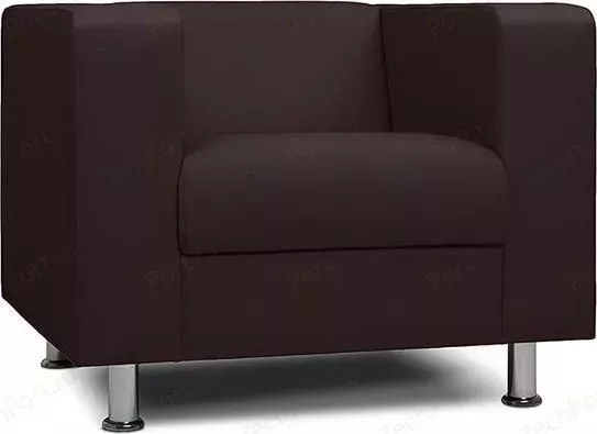 Кресло офисное Шарм-Дизайн Бит коричневый