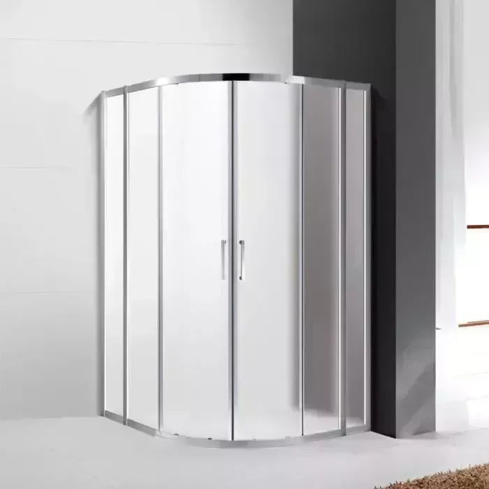 Душевой уголок CEZARES Molveno R-22 100x100 Punto, хром (MOLVENO-R-22-80+20-P-Cr)