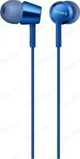 Наушники SONY MDR-EX155AP blue