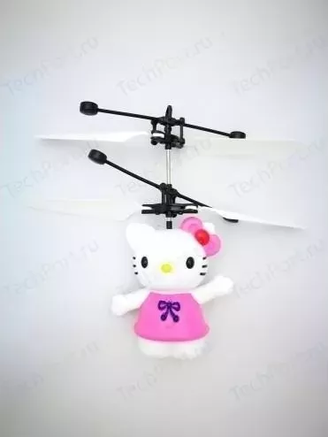 Радиоуправляемый вертолет Robocar Poli Hello Kitty - 1406