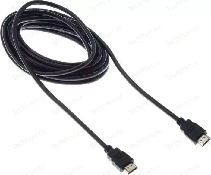 Кабель HDMI BURO BHP RET 50 5м, Позолоченные контакты, черный