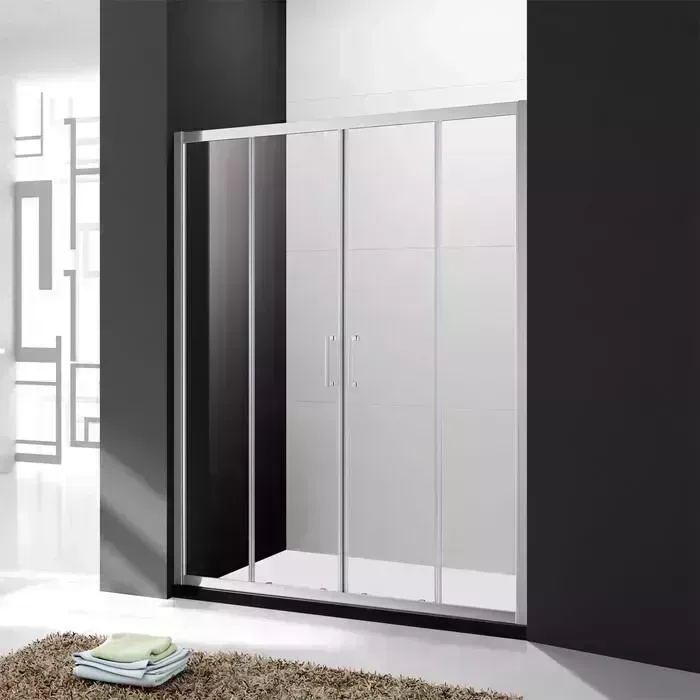 Душевая дверь CEZARES Molveno BF-2 180x190 прозрачная, хром (MOLVENO-BF-2-180-C-Cr-IV)