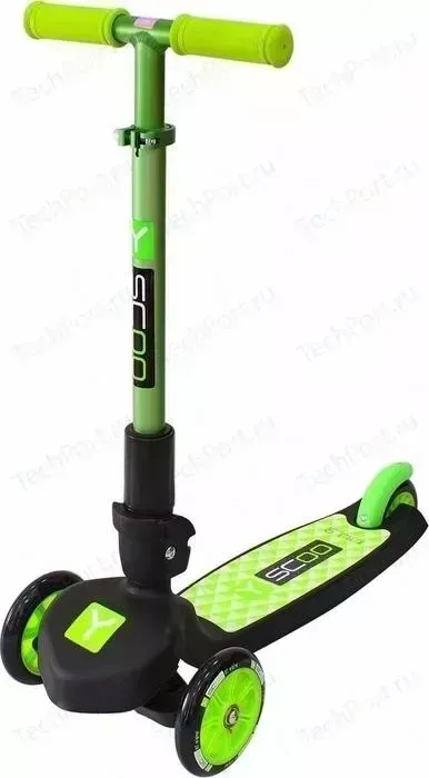 Самокат Y-Scoo RT Trio Maxi 120 green