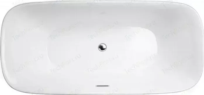 Акриловая ванна BELBANGO 170x80 слив-перелив хром (BB400-1700-800)