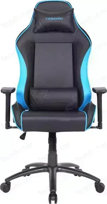Кресло офисное TESORO компьютерное игровое Alphaeon S1 TS-F715 black/blue