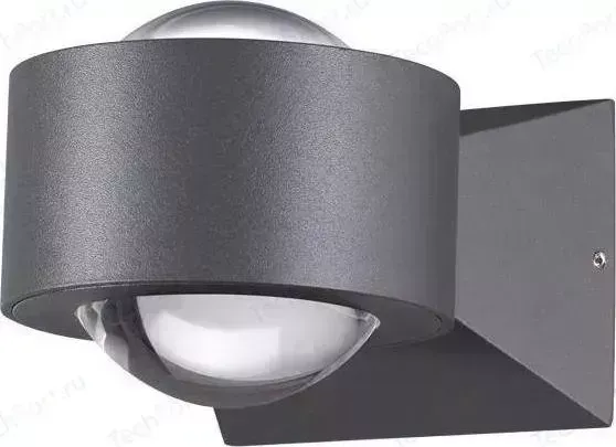 Уличный настенный светодиодный светильник Novotech 358154