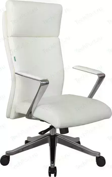 Кресло офисное Riva Chair RCH А1511 натуральная кожа белый (6207)
