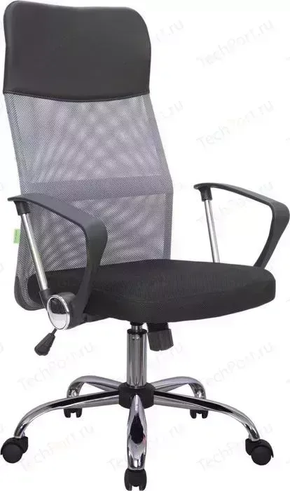 Кресло офисное Riva Chair RCH 8074 серая сетка (DW-04)