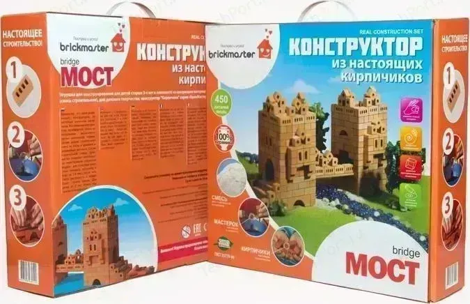 Конструктор Brickmaster Мост 450 деталей (105)