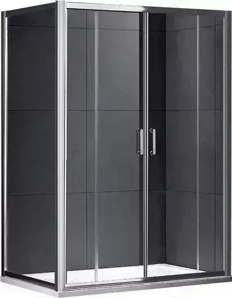 Душевой уголок GEMY Victoria 140x80 прозрачный, хром (S30192E-A80)