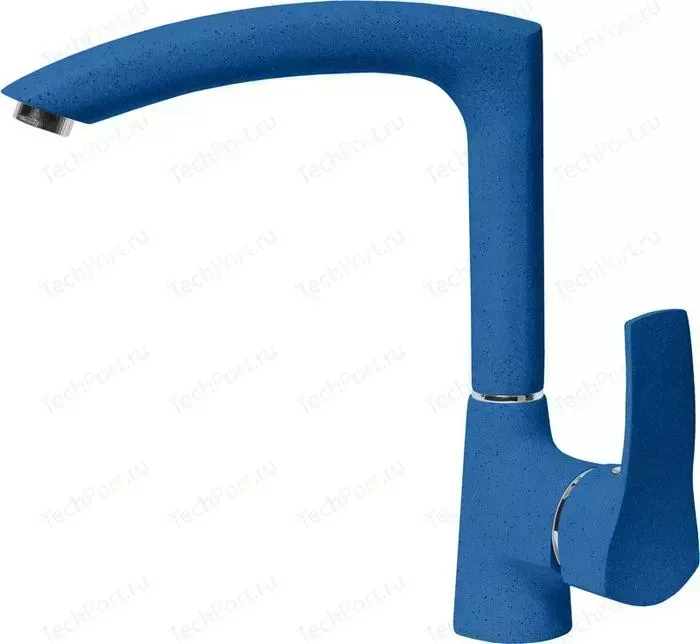 Смеситель для кухни AquaGranitEx синий (C-7040 (323))
