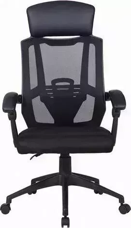 Кресло офисное Brabix Nexus ER-401 синхромеханизм, подголовник черное