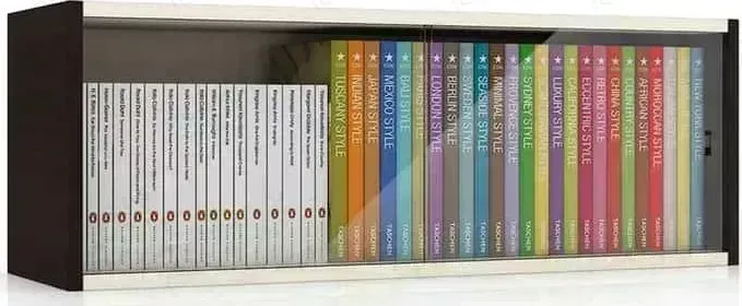 Полка Мебельный двор книжная С-МД-КН01 венге/дуб