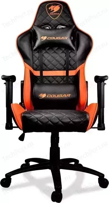 Кресло офисное COUGAR компьютерное Armor one black-orange