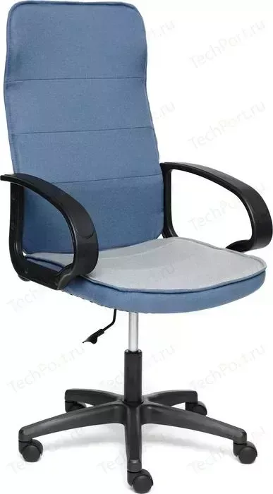 Кресло офисное TetChair WOKER ткань синий/серый С24/С27