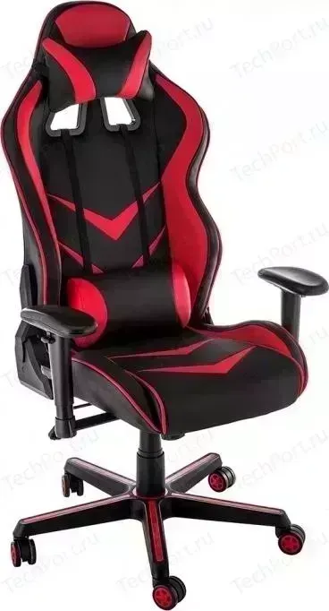 Кресло офисное Woodville Racer черное/красное