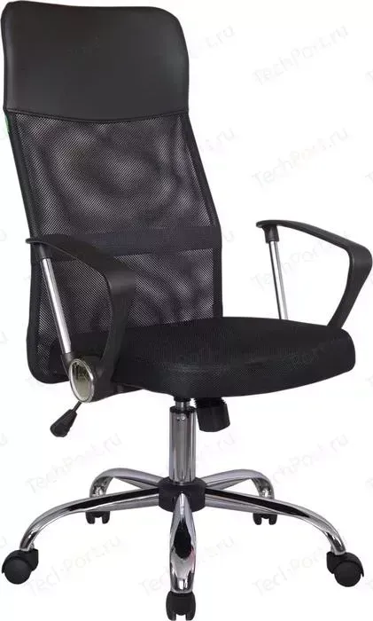 Кресло офисное Riva Chair RCH 8074 черная сетка (DW-01)