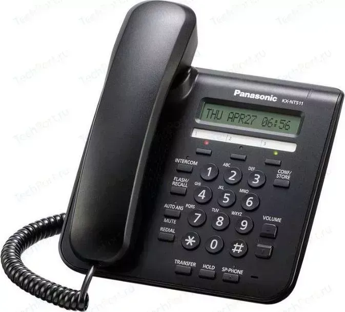 Системный телефон PANASONIC KX-NT511ARUB