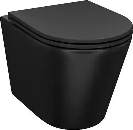 Унитаз IDDIS Calipso черный матовый (CALR3BMi25)