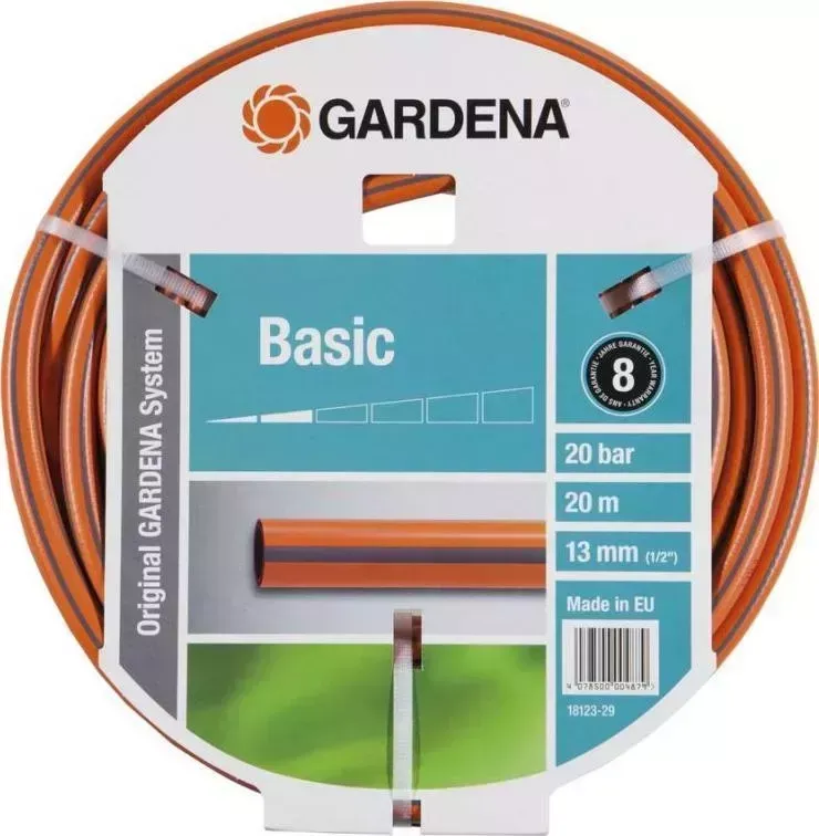 Шланг GARDENA Basic 1/2; 20м (18123-29.000.00)