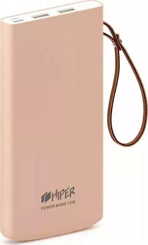 Внешний аккумулятор Hiper TRAVEL10K 10000mAh персиковый