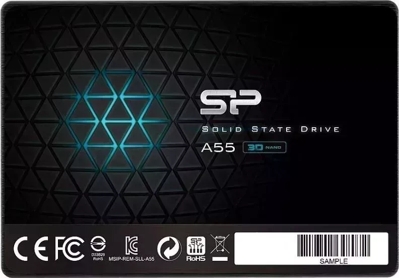 SSD накопитель Silicon Power Ace A55 2.5 SATA III 256Gb (SP256GBSS3A55S25)