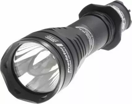 Фонарь ручной Armytek Predator XP-E2 черный/белый (F01602BG)