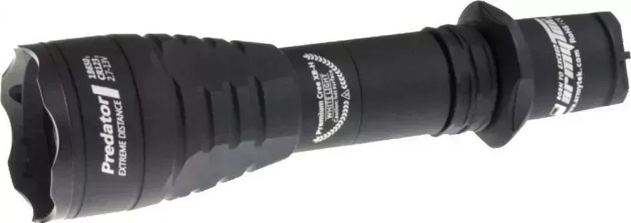 Фонарь ручной Armytek Predator XP-E2 черный/белый (F01602BR)