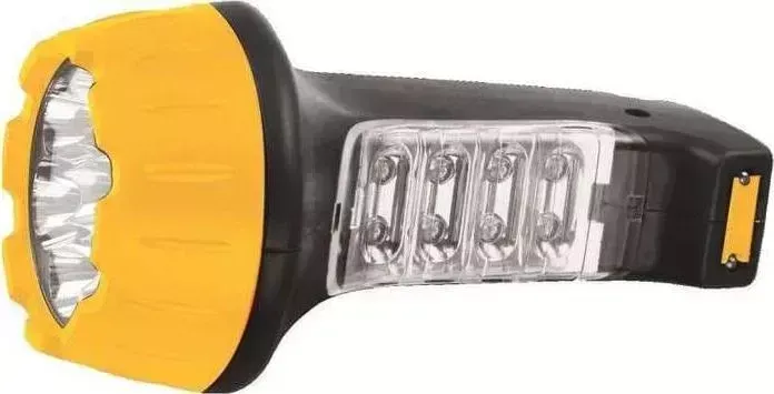 Фонарь ручной Ultraflash LED3818 черный/желтый
