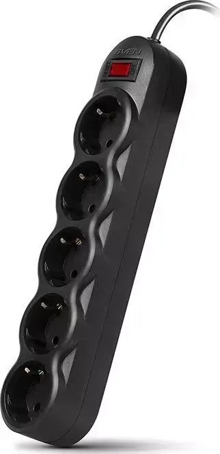 Сетевой фильтр SVEN SF-05L 1м (5 розеток) черный