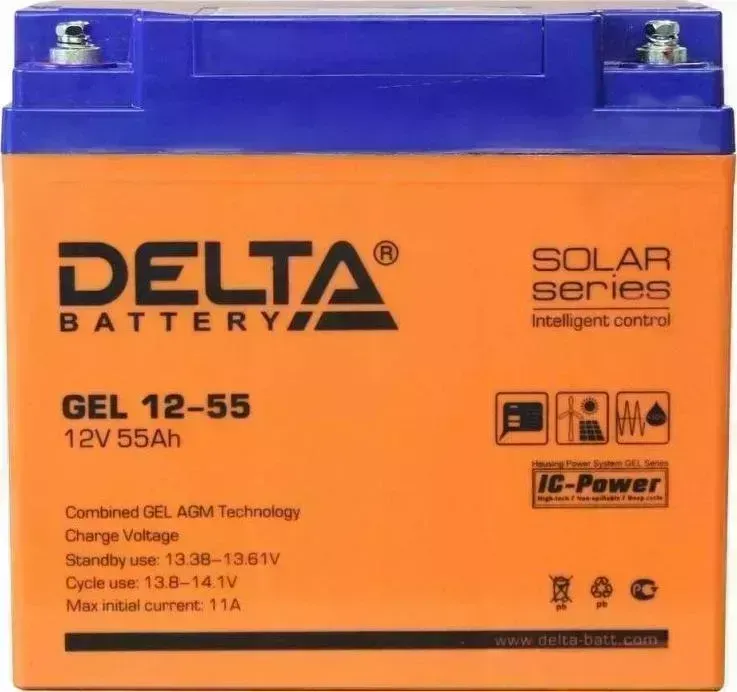 ИБП DELTA Батарея для GEL 12-55