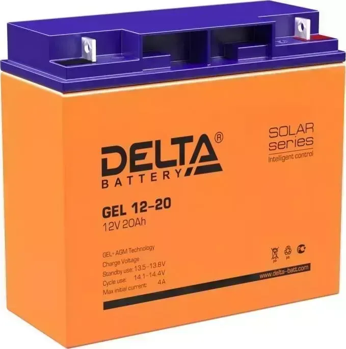 ИБП DELTA Батарея для GEL 12-20 (12В 20Ач)