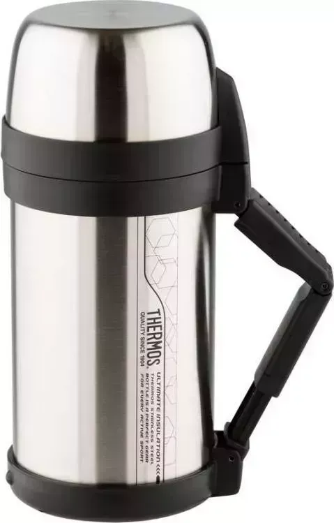 Термос THERMOS FDH Stainless Steel Vacuum Flask 1.4л. стальной/черный (923639)