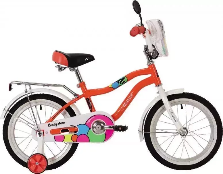 Велосипед NOVATRACK для малышей 16 Candy коралловый (165Candy.CRL9)
