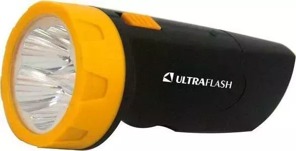 Фонарь ручной Ultraflash LED3827 черный/желтый